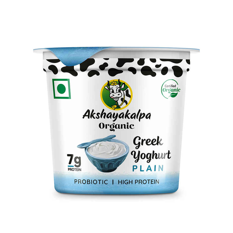 Akshayakalpa Organic Greek Yogurt - Natural