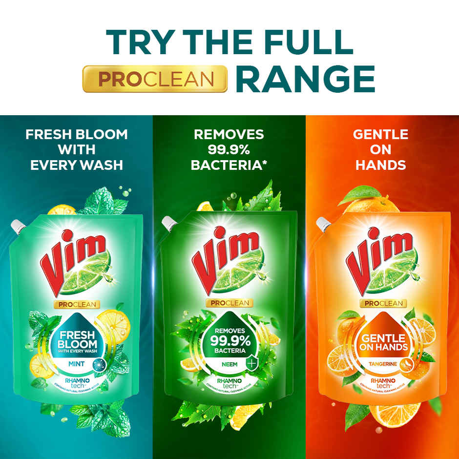 Vim Proclean Neem liquid Pouch