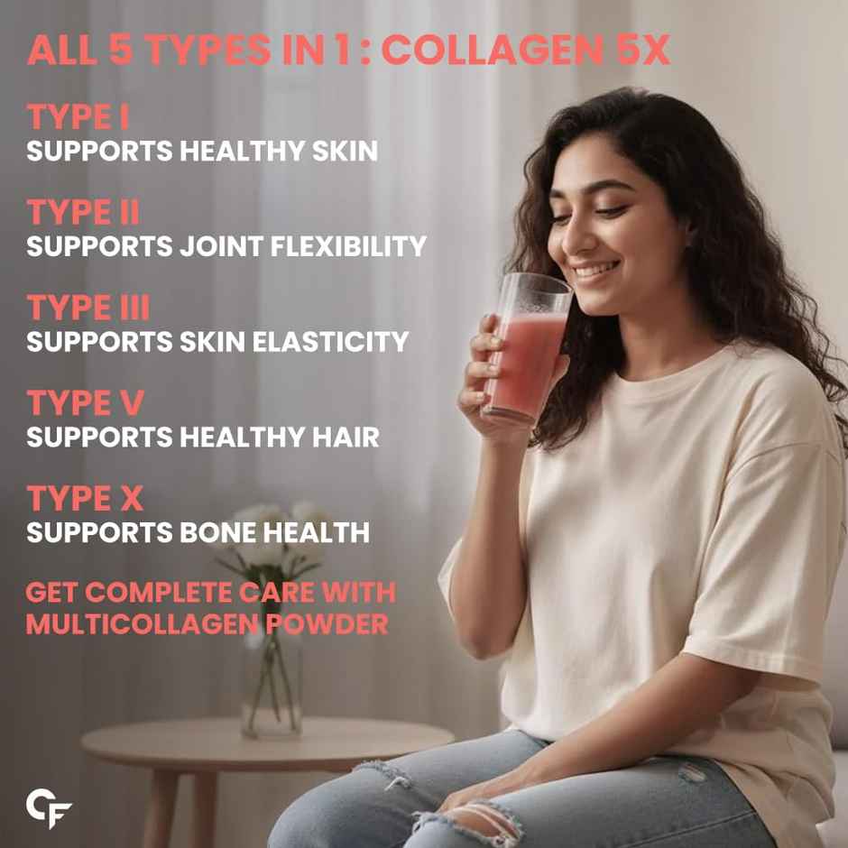 Carbamide Forte Multi Collagen Supplements 5 Types of Marine Collagen Powder For Skin Supplements