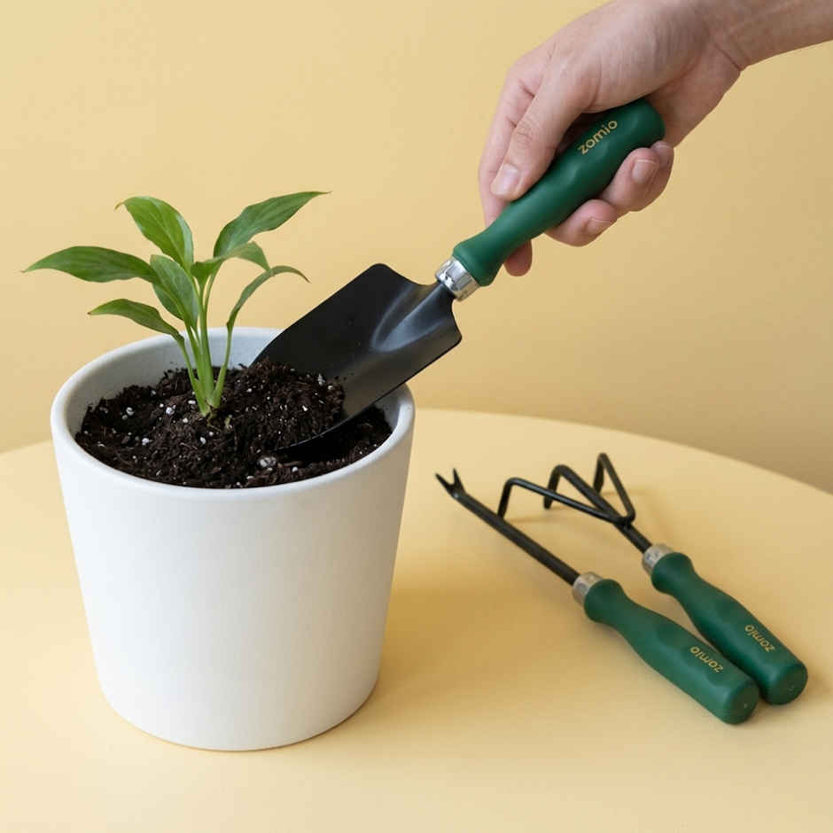 Zamia Garden Tool Set | Trowel, Cultivator & Weeder , Hand Tools | Pac of 3 | By Nurturing Green