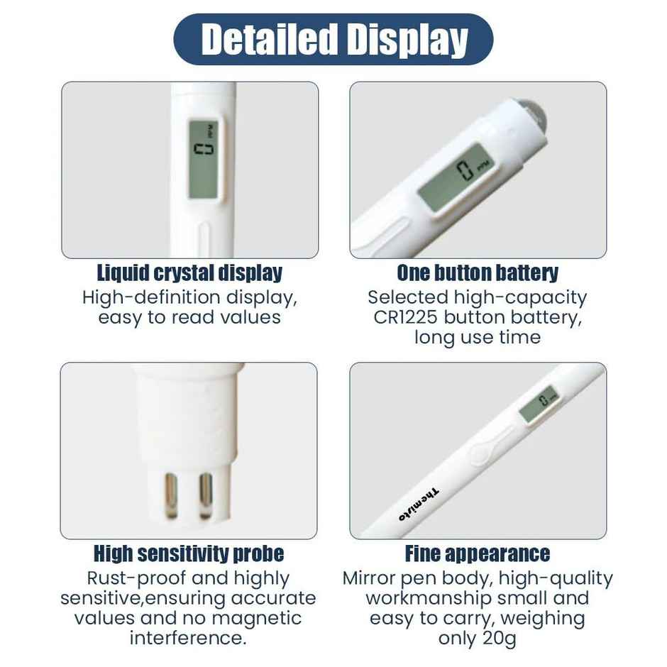 Themisto Tds-30 Tds Meter White