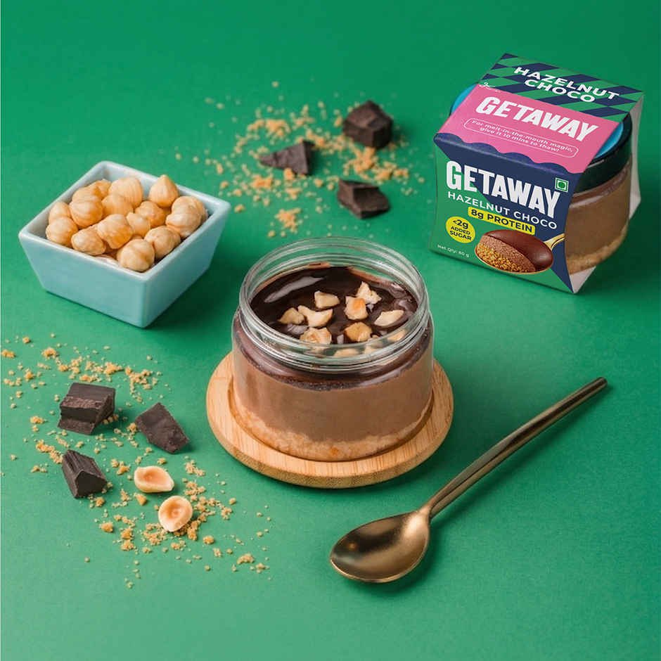 Get-A-Way Hazelnut Choco Cheesecake Jar | Ready-To-Enjoy Dessert