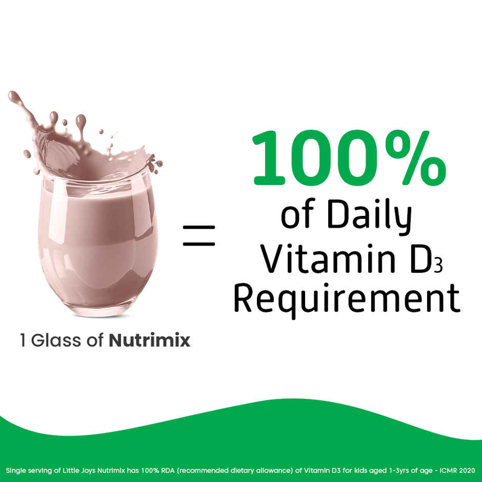 Little Joys Nutrimix Chocolate Drink Mix | For 2 - 6 years Kids