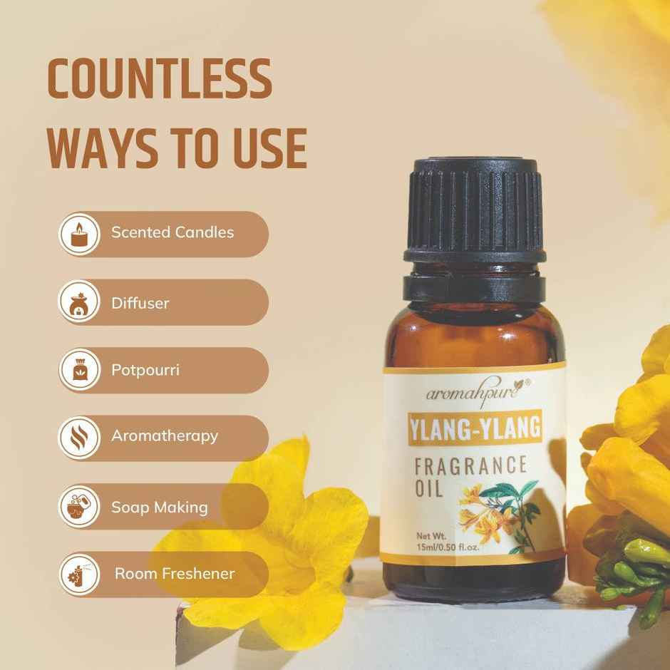 Aromahpure Fragrance Oil | Ylang - Ylang Aroma Oil for Home Fragrance