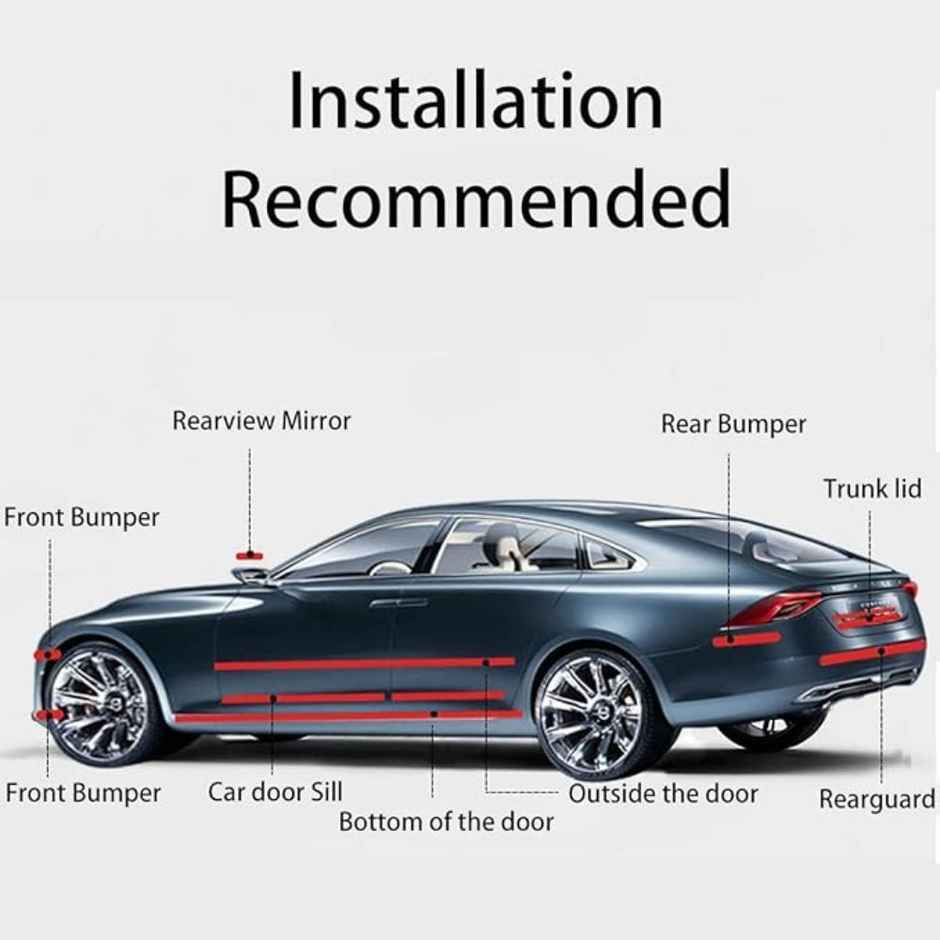 Park+ Carbon Fiber Tape for Car Interior / Exterior