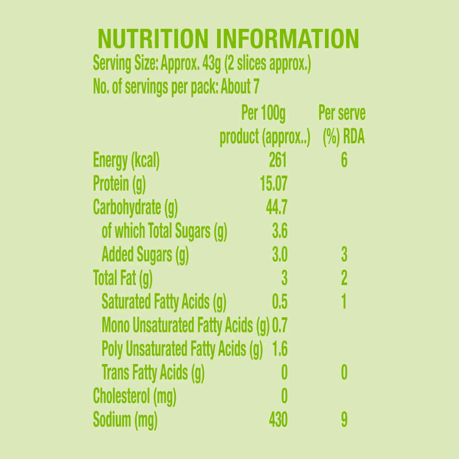 Britannia Protein Bread (No Maida)