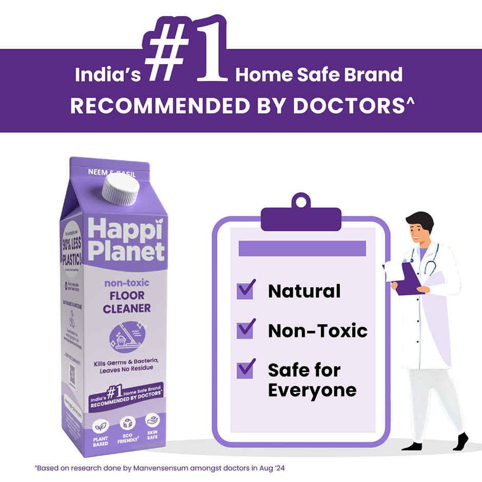 Happi Planet Organic & Herbal Floor Cleaner
