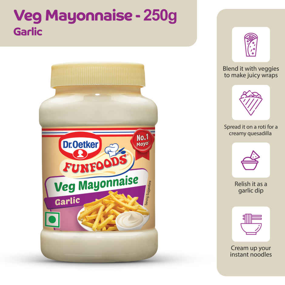 Dr. Oetker FunFoods Garlic Mayonnaise