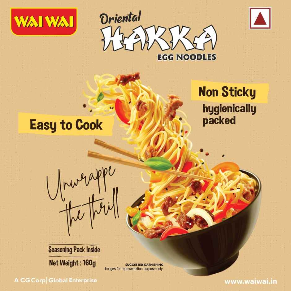 Wai Wai Oriental EGG Hakka Noodles