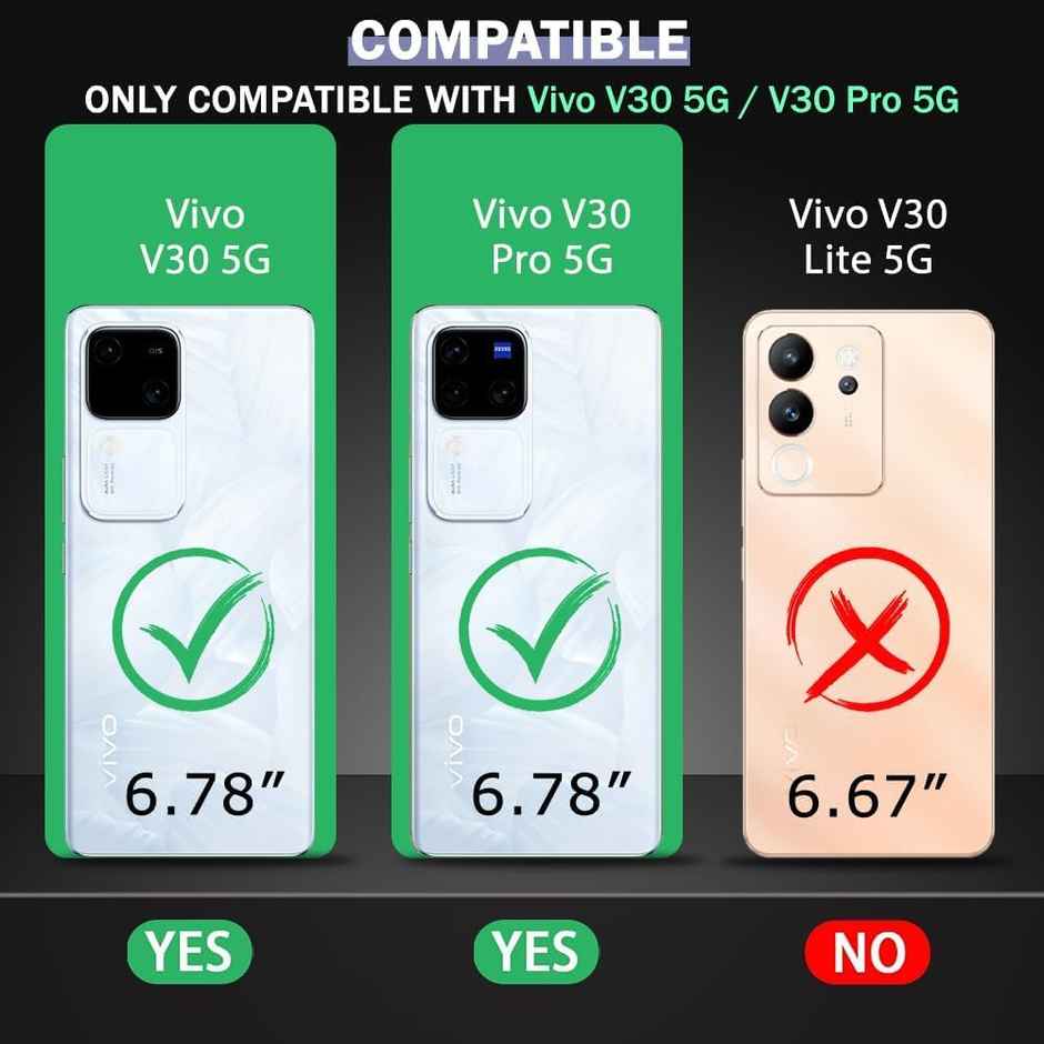 Artistque Case for Vivo V30 / V30 Pro 5g Back Cover - Ring Stand Armor Cover
