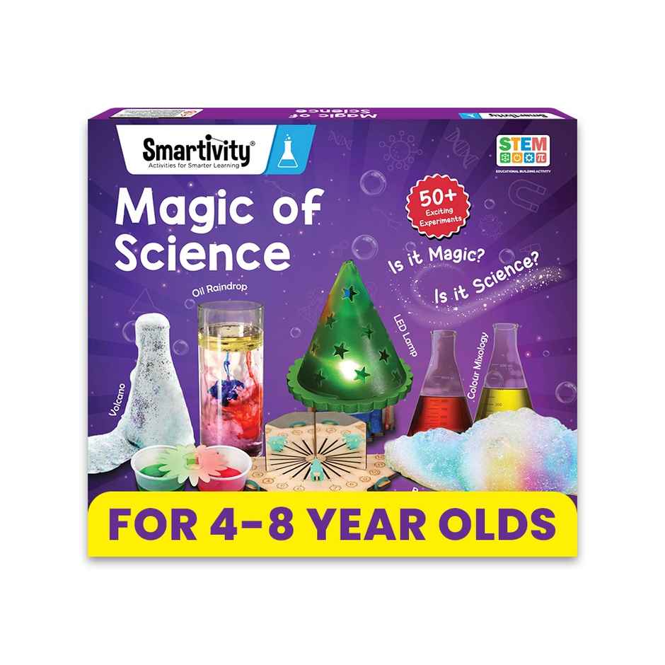 Smartivity Magic Science Kit For Juniors 4-8 Years - Smrt1230