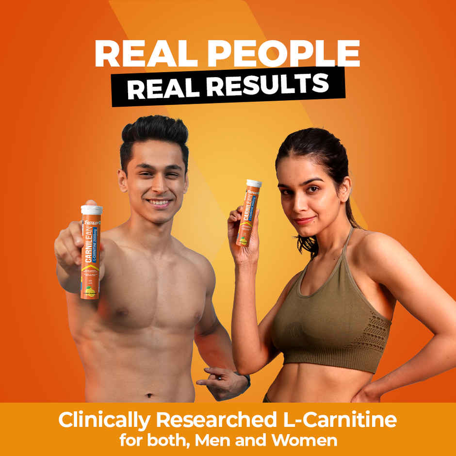 Fast&Up 2000mg L-Carnitine Weight Loss | 20 Lemon Tablets