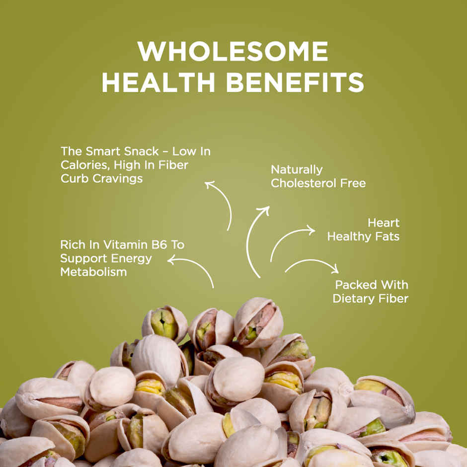 Nutty Gritties Roasted Pistachios - Lightly Salted, Non-Fried, Zero-Oil