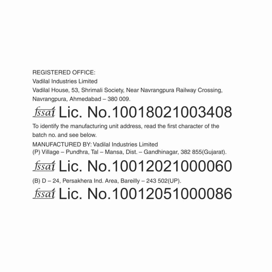 Vadilal Chocolate Chips Ice Cream Cake | Soft & Creamy