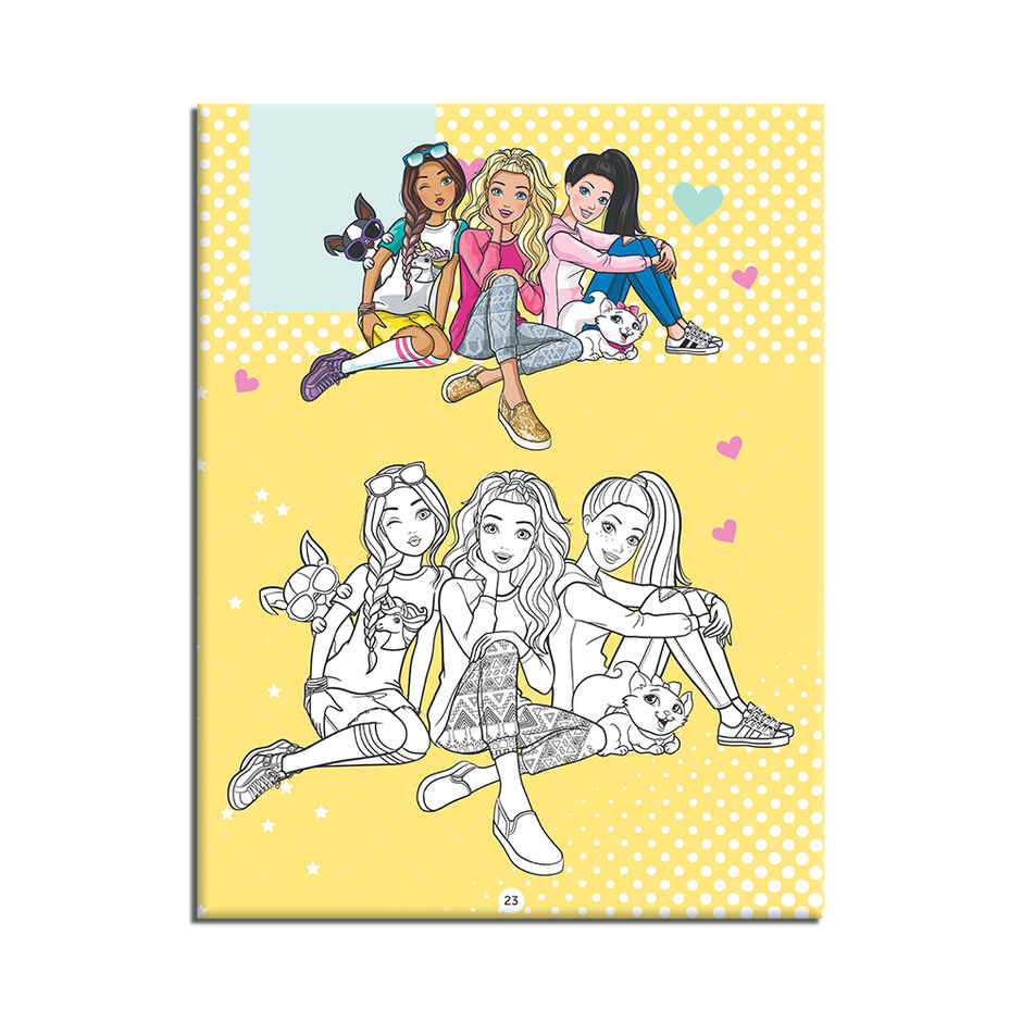 Dreamland Barbie Copy Colouring Book 24 Pages