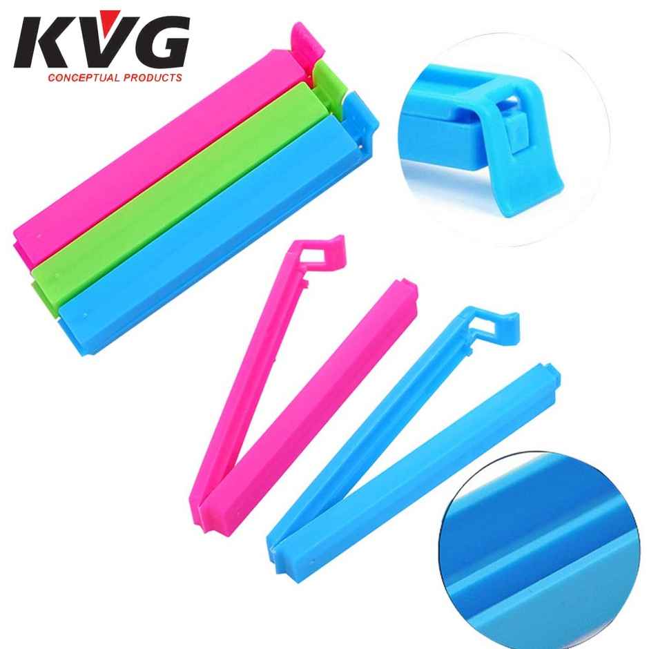 KVG Plastic Seal Clips | Snack Pack Sealer Clips Assorted