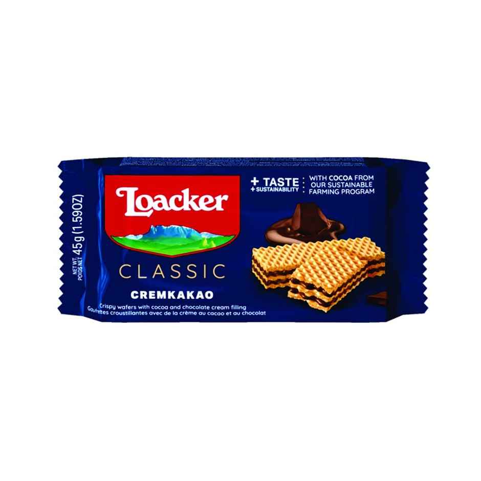 Loacker Classic Wafer Cremkakao | Chocolate