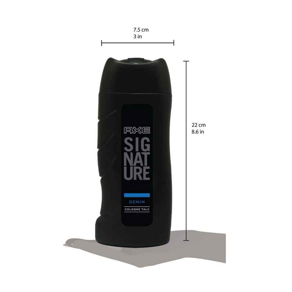 Axe Signature Denim Talc | Spicy, Citrusy Scent | For Men