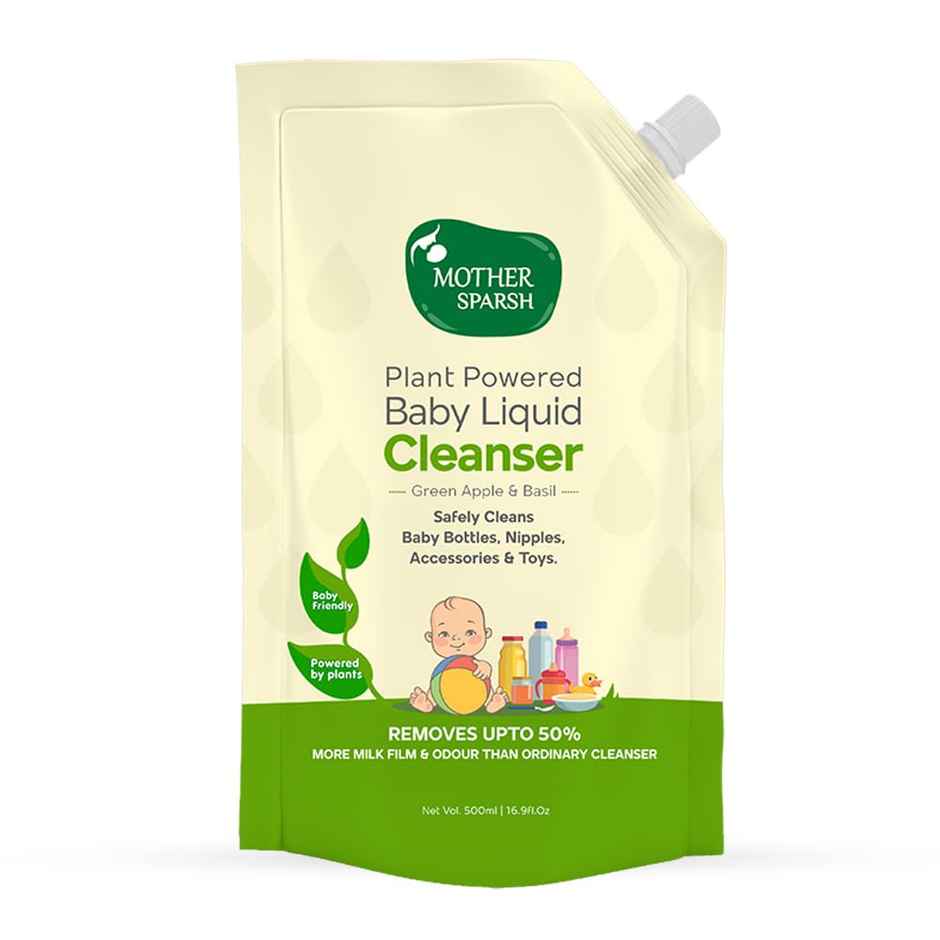 Mother Sparsh Plant Powered Natural Baby Liquid Cleanser Refill Pack