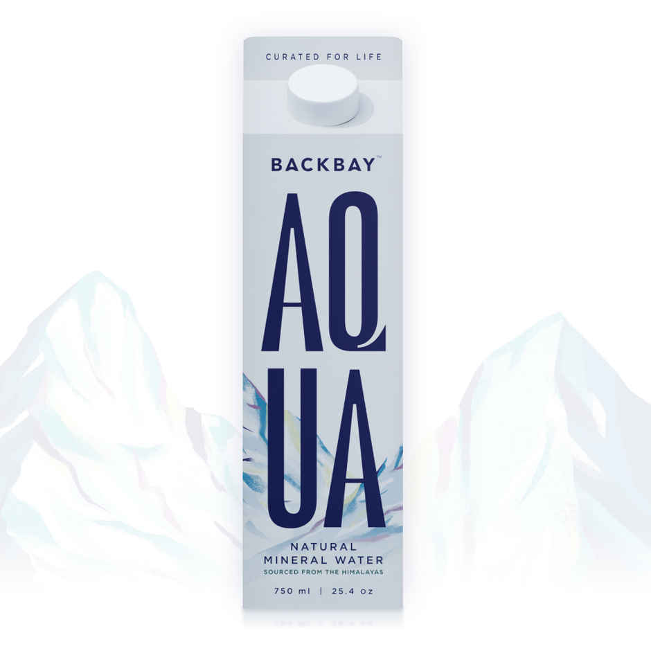 Backbay Aqua Himalayan Mineral Water | Naturally Occurring Electrolytes | Eco-Friendly | Hydrating