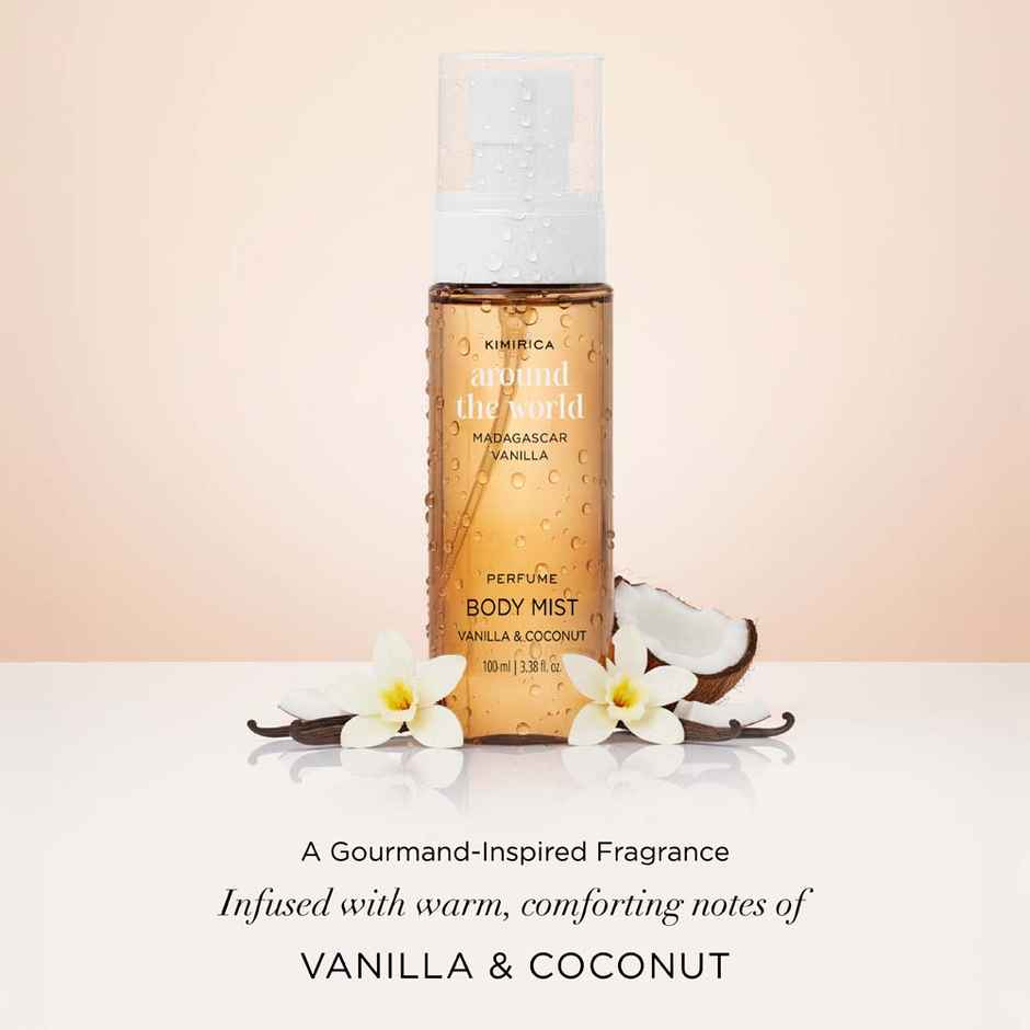Around the world Madagascar Vanilla Perfume Body Mist
