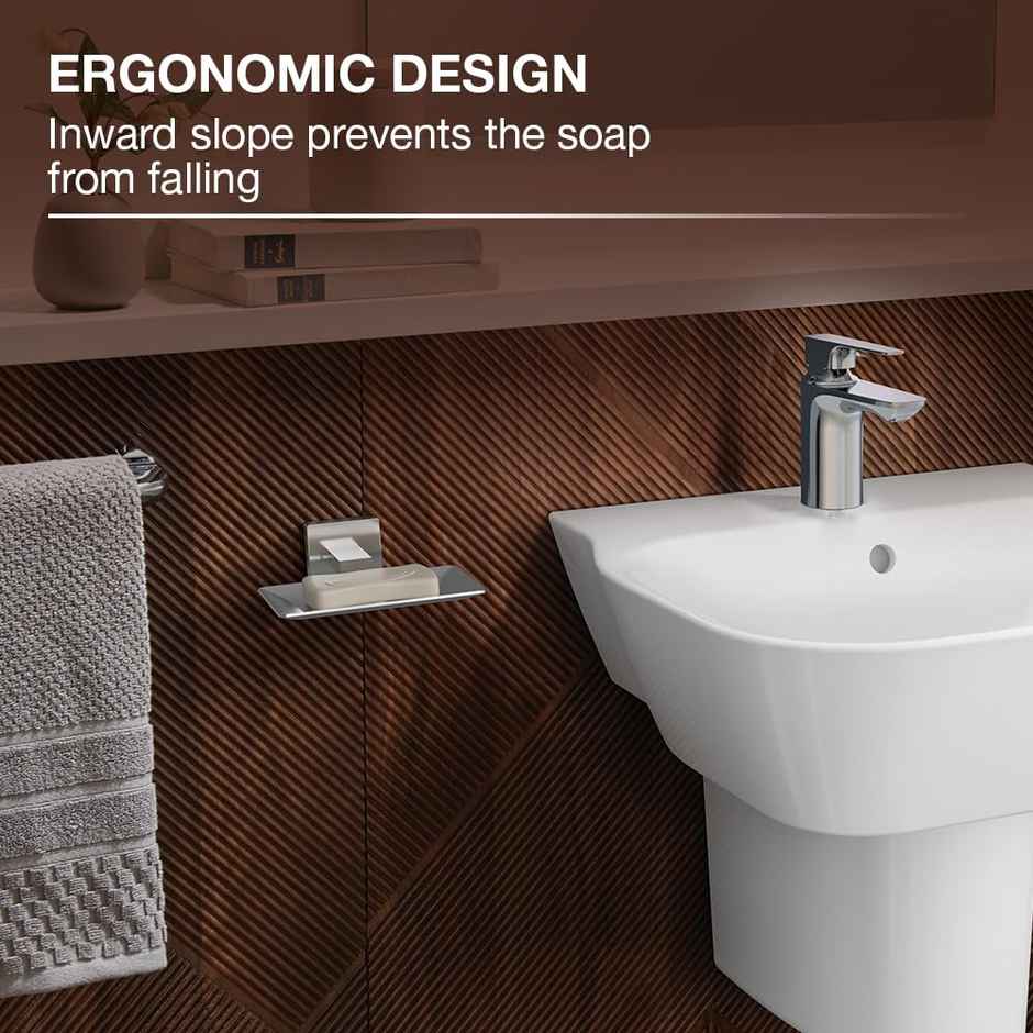 Kohler Soap Dish | SS304 Stainless Steel | Brushed Steel