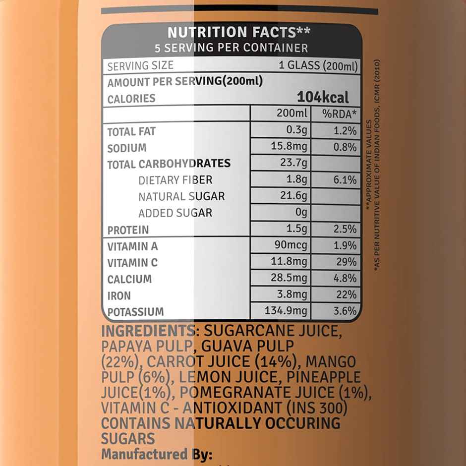 Raw Pressery Assorted Flavoured Fruit Juice