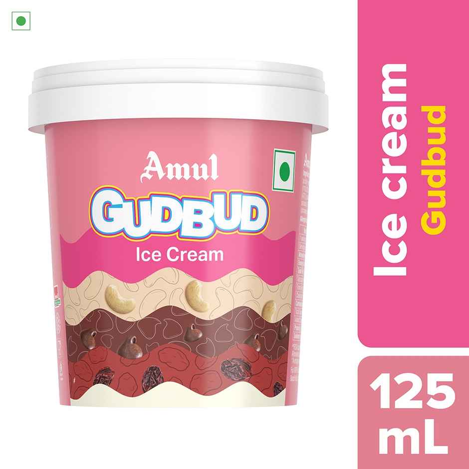 Amul Sundae Gudbud Ice Cream Cup