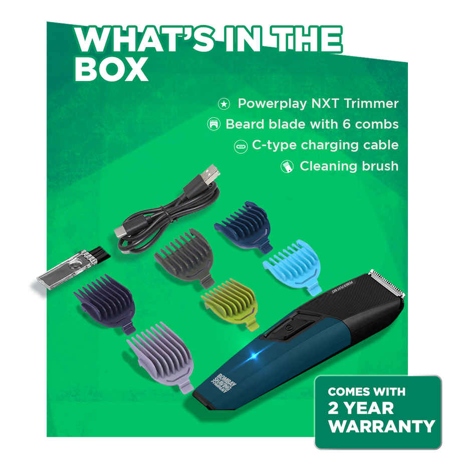 Bombay Shaving Company Type C Charging Trimmer | Power Play Nxt