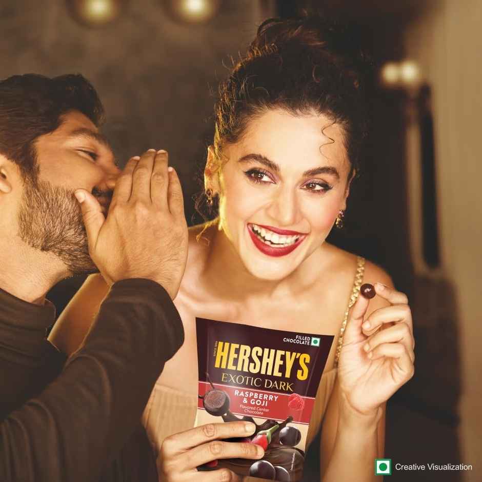Hershey's Exotic Raspberry And Goji Dark Chocolate Share Bag Combo