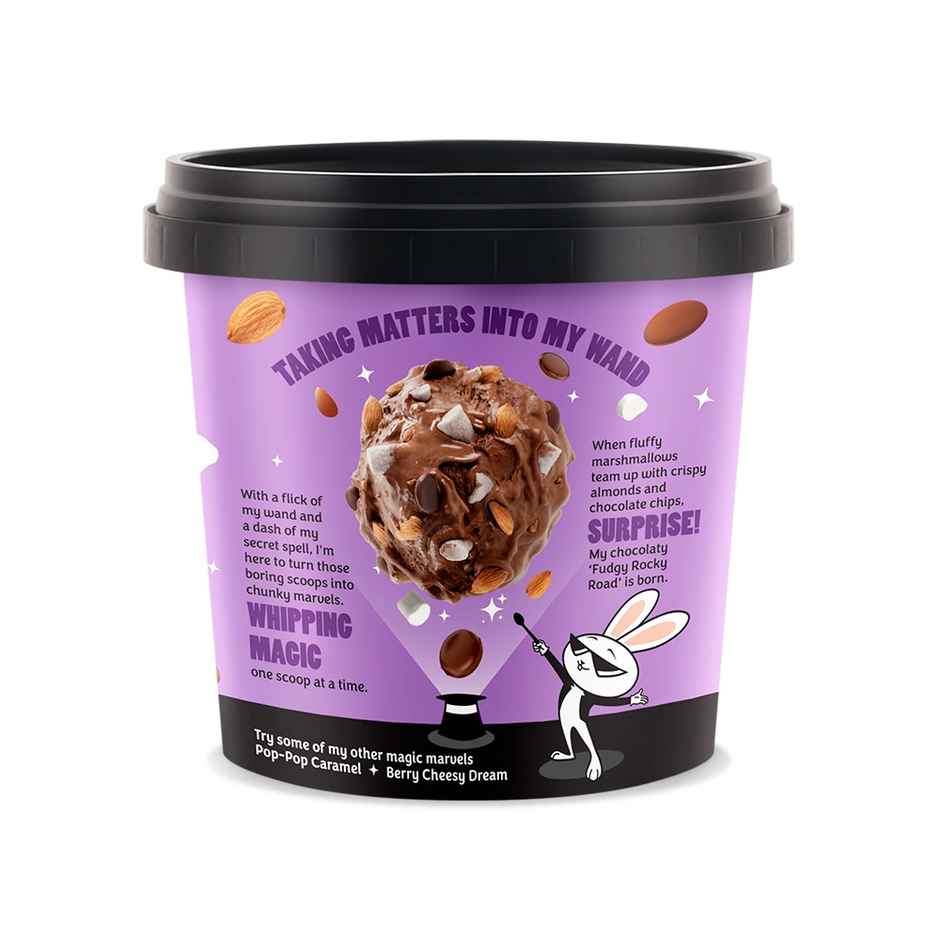 Call Me Chunky Fudgy Rocky Road Ice Cream Mini Tub