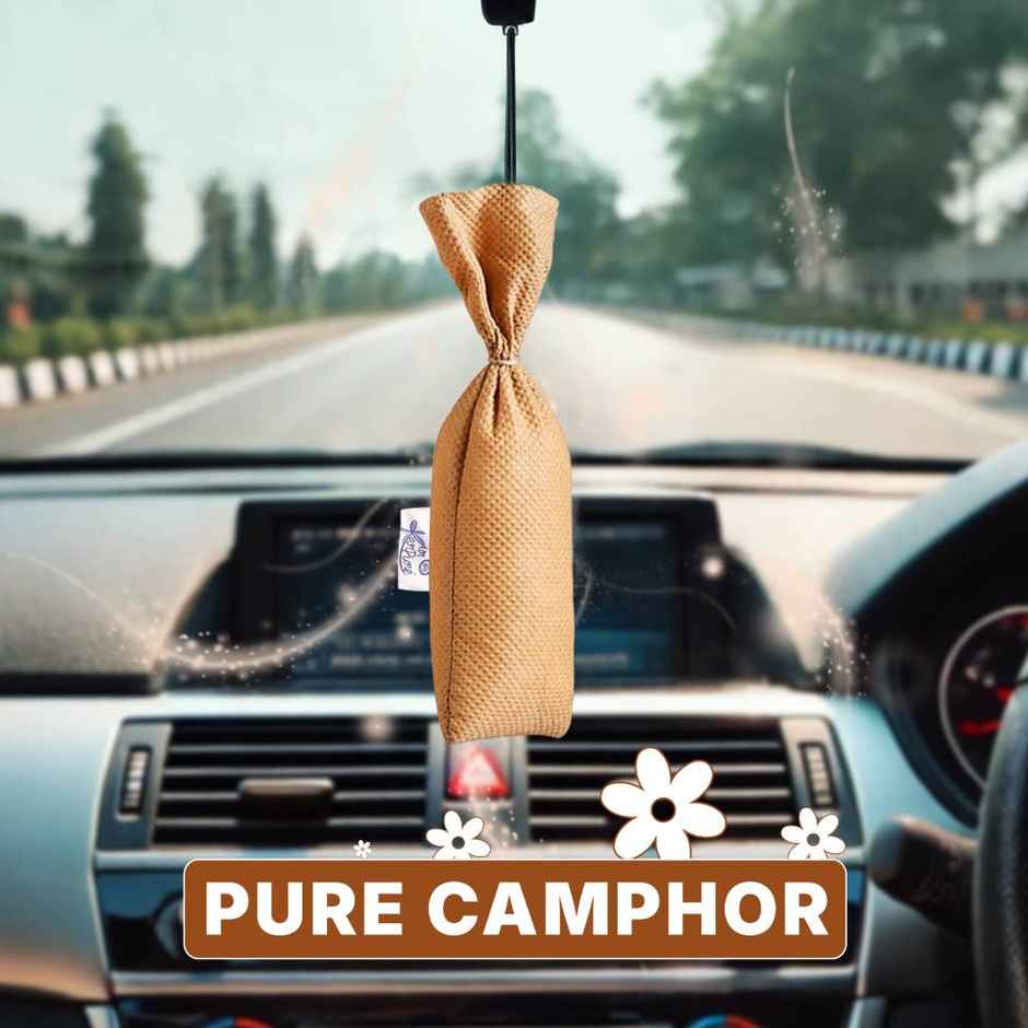 Oudh Camphor Pouch by Air Karpure | Car, Bathroom, Wardrobe & Room Freshener | From House of Cycle