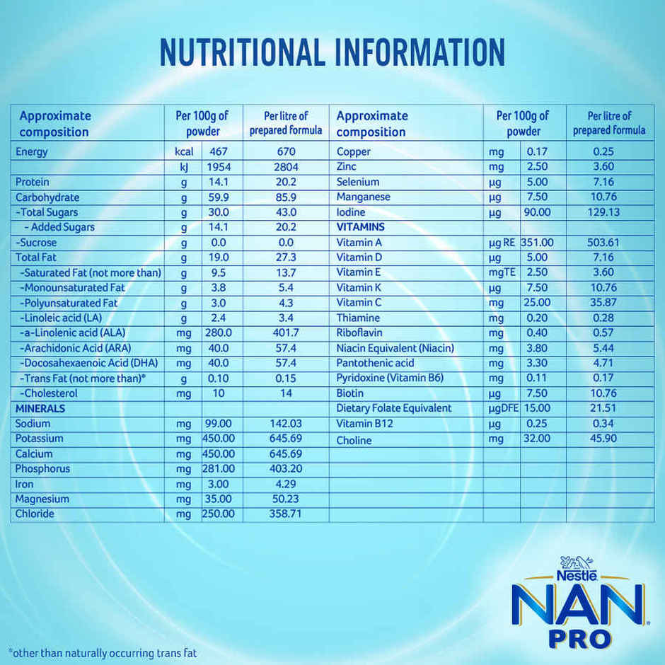 Nestle NAN PRO Stage 3 Follow-up Formula | 12 - 18 M