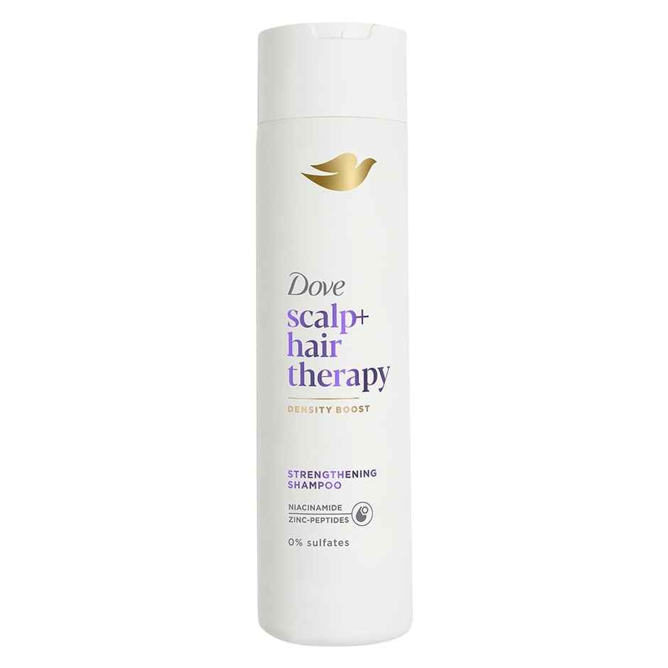 Dove Scalp+Hair Sulphatefree Density Boost Shampoo With Niacinamide & Zinc Peptides For Strength