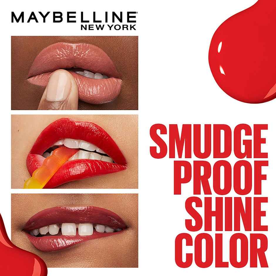 Maybelline Superstay Vinyl Ink Liquid Lipstick | Lippy | 16 HRs | Enriched With Vitamin E & Aloe