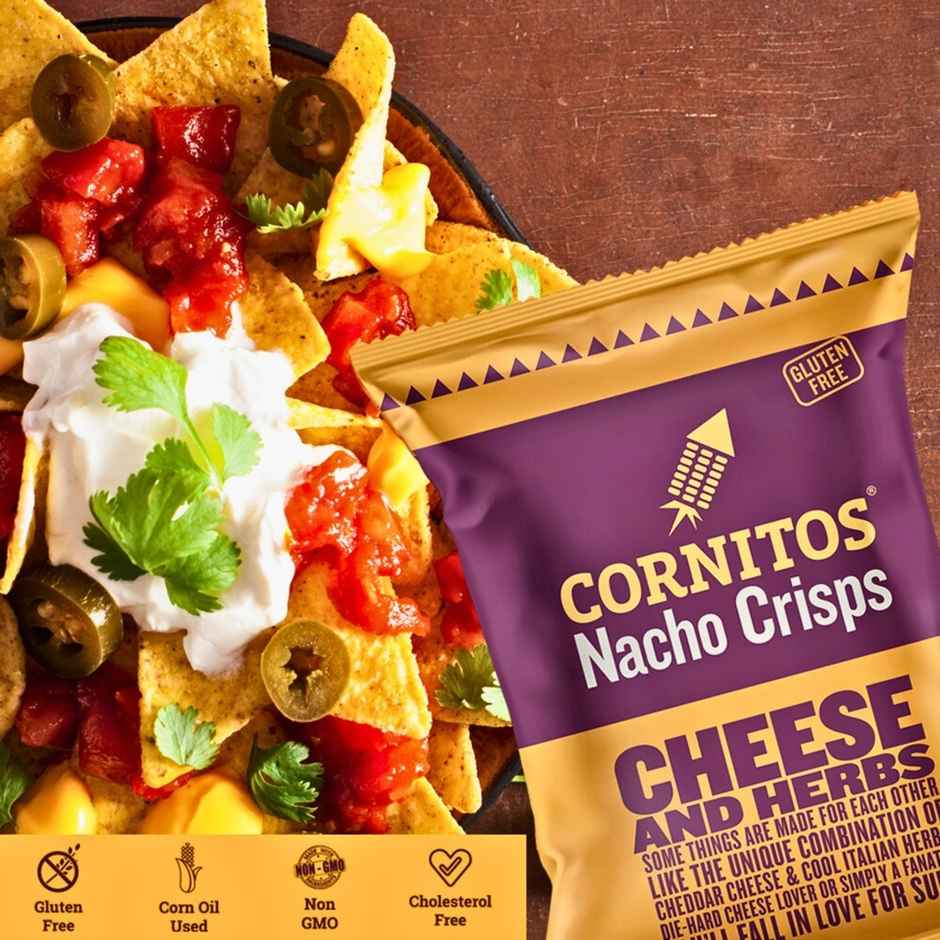 Cornitos Cheese & Herbs Nachos Chips