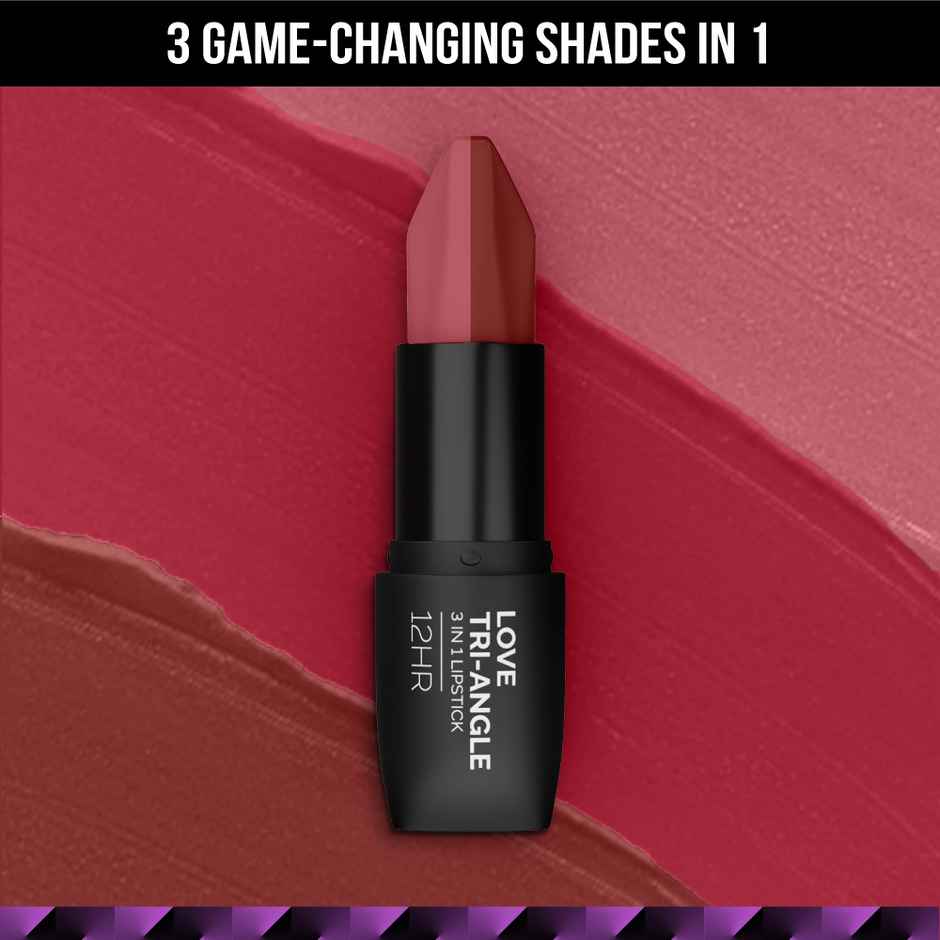 Staze 3 in 1 Transferproof Matte Lipstick | 01 Brick Pink