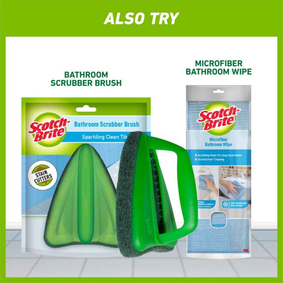 Scotch-Brite Round Toilet Brush with container