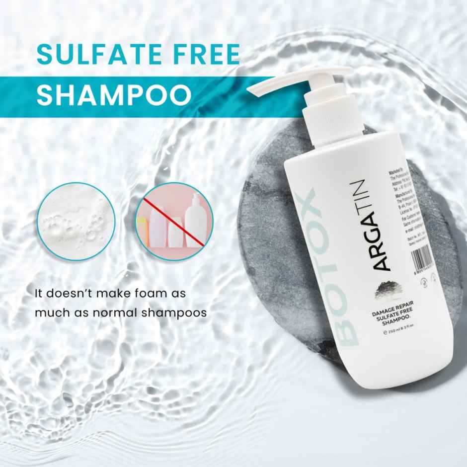 Argatin Botox Damage Repair Sulphate Free Shampoo