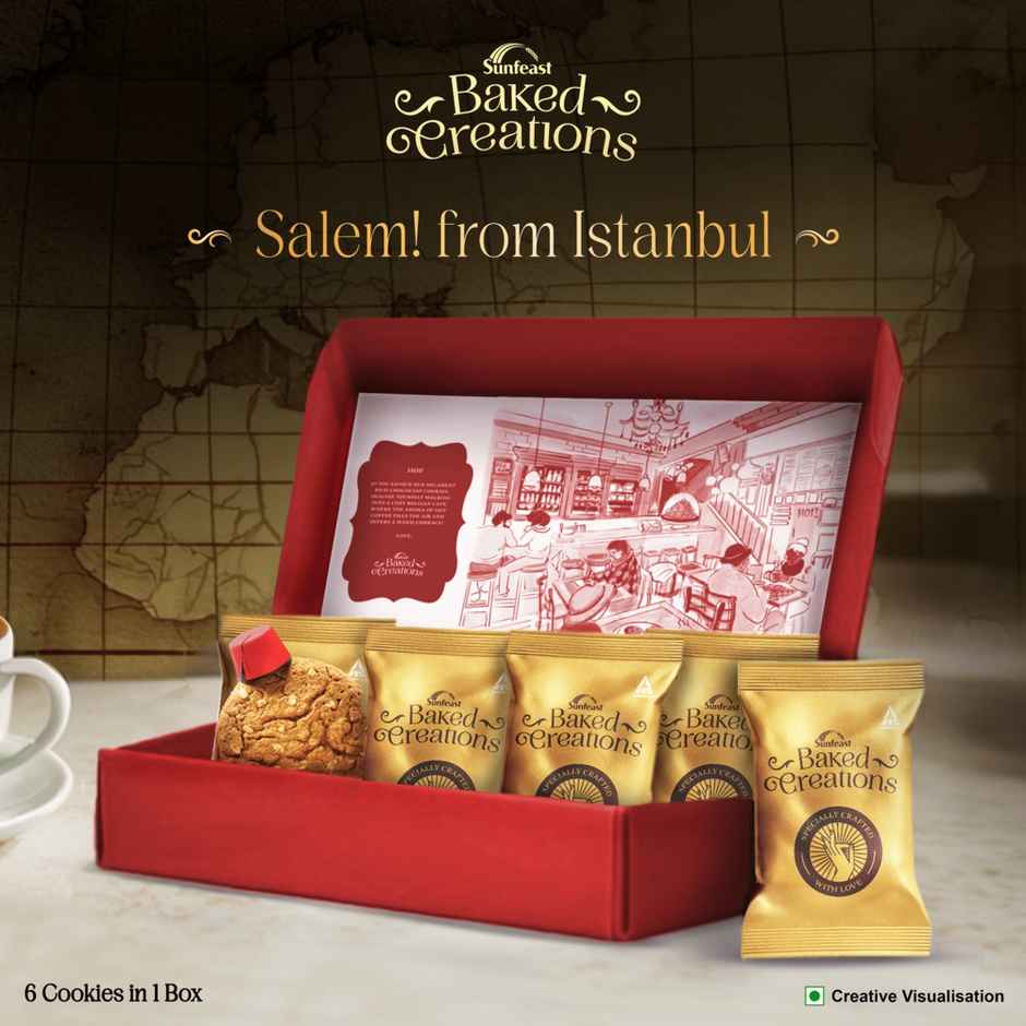 Sunfeast Baked Creations Oats & Hazelnut Cookies