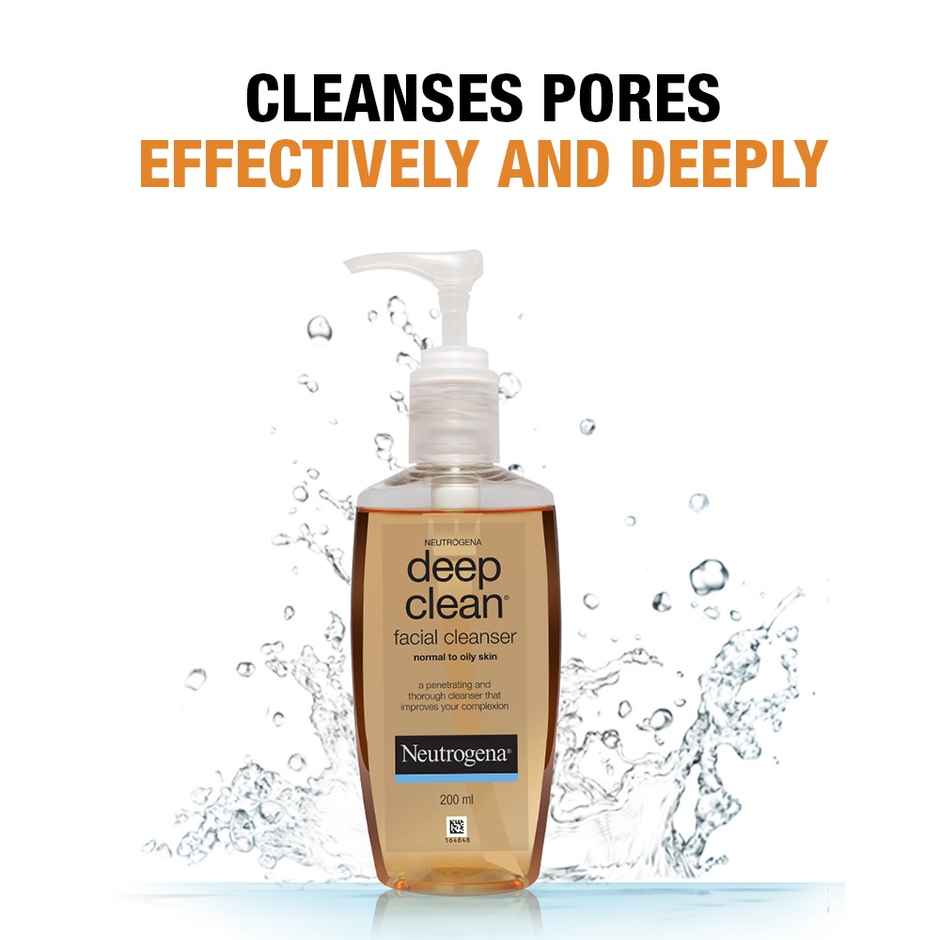 Neutrogena Deep Clean Facial Cleanser