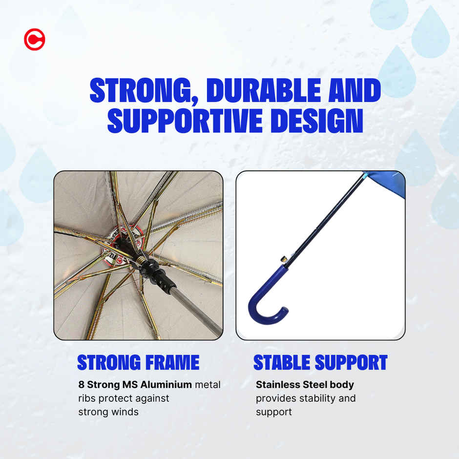 Citizen Kids School Umbrella | 2 Fold | 19 Inch | Avengers Printed