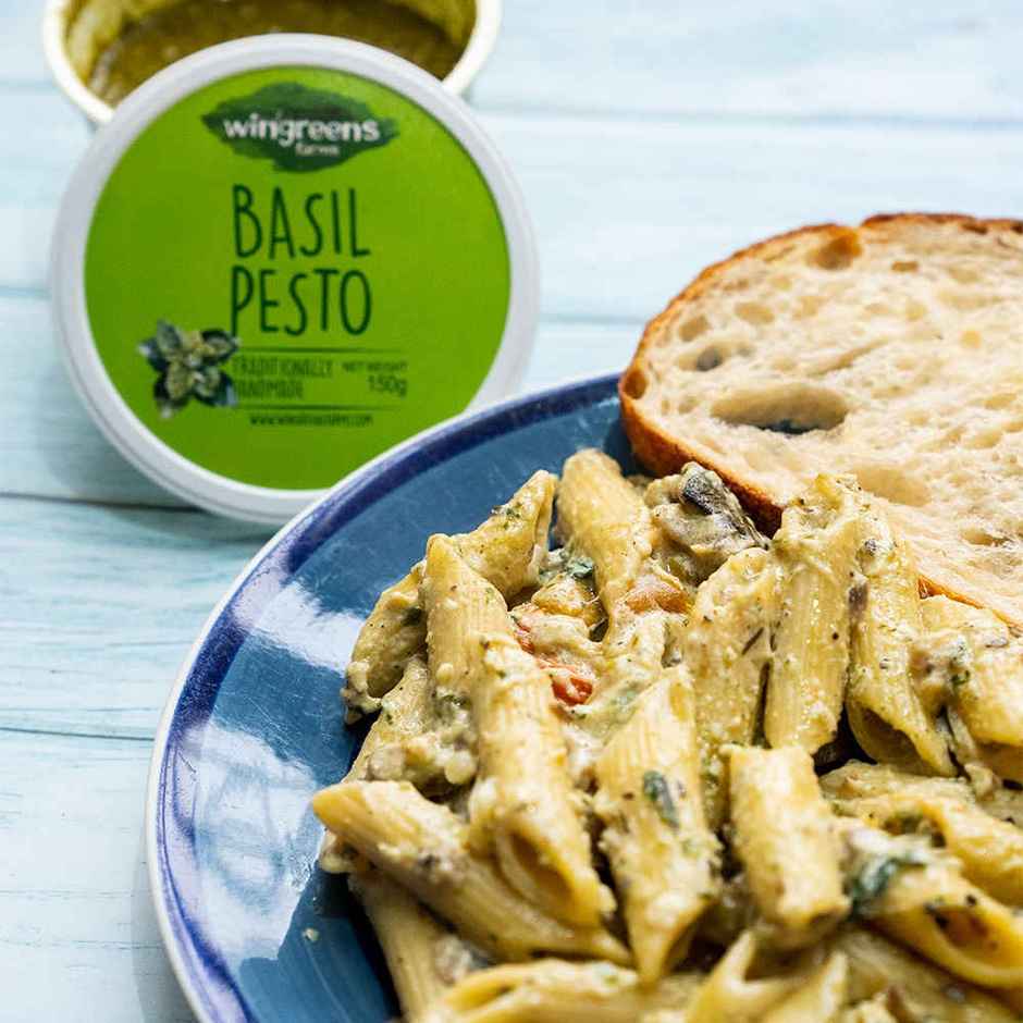 Wingreens Farms Basil Pesto | Pesto Sauce | Pesto Dip