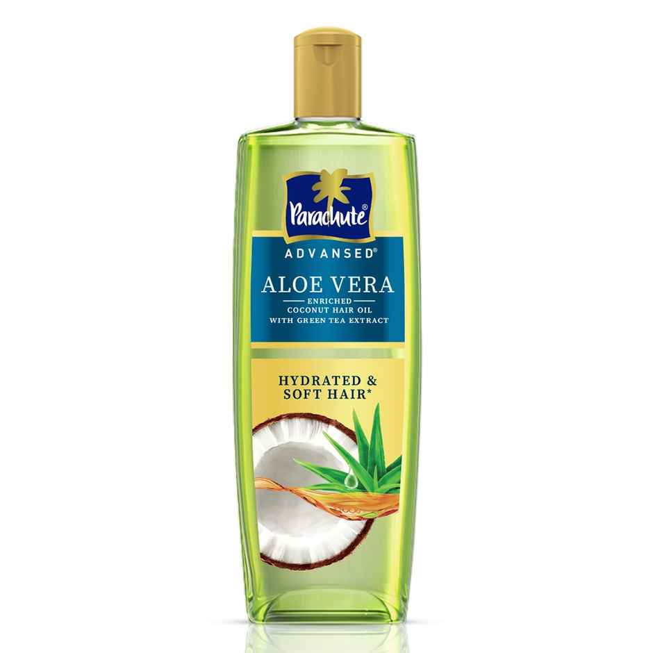 Parachute Advansed Aloe Vera Enriched Coconut Hair Oil For Hydrated & Soft Hair