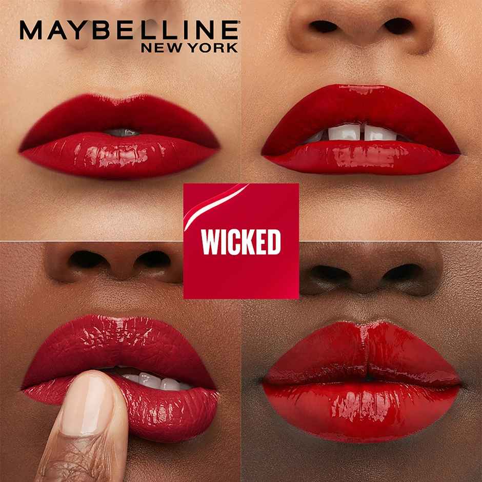 Maybelline Superstay Vinyl Ink Liquid Lipstick | Wicked |16 HRs | Enriched With Vitamin E & Aloe