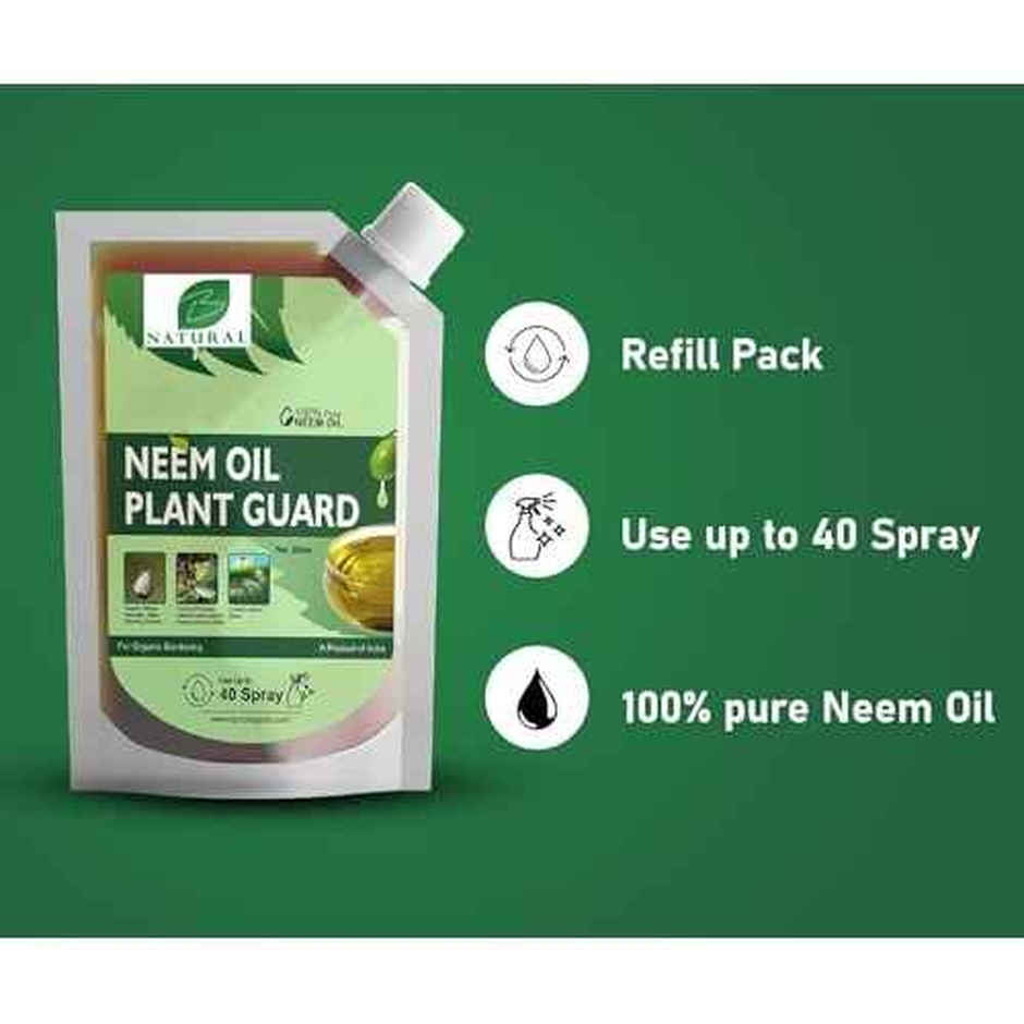 Chipku Pure Cold Pressed Water Soluble Neem Oil 200Ml With Empty Spray Bottle
