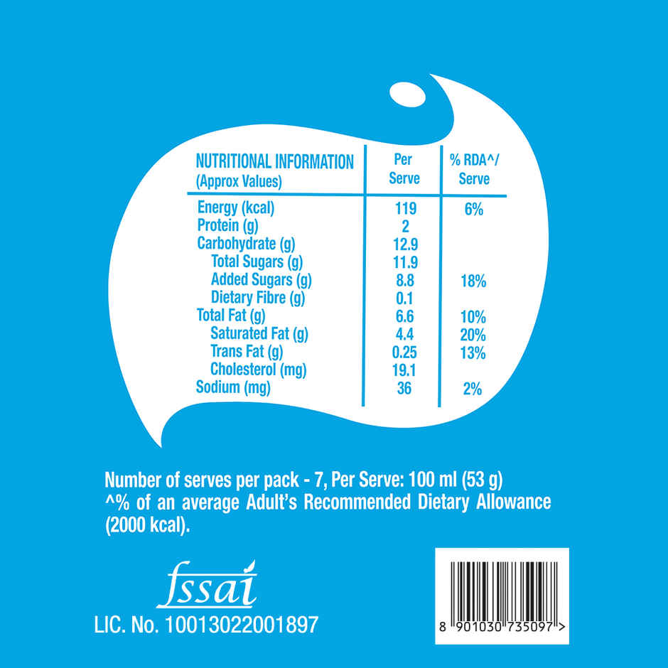 Kwality Wall'S The Dairy Factory Vanilla Ice Cream Tub (700ml) & Hershey'S Strawberry Syrup (180g) Combo