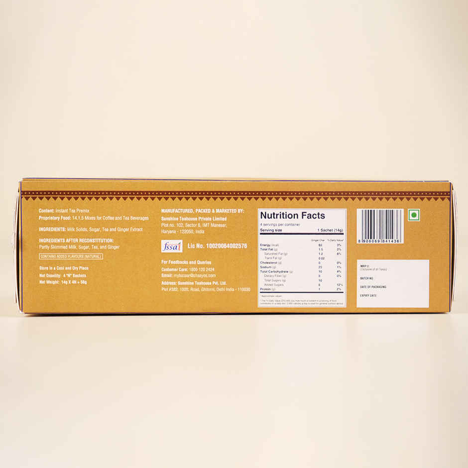 Chaayos Ginger Instant Tea Premix