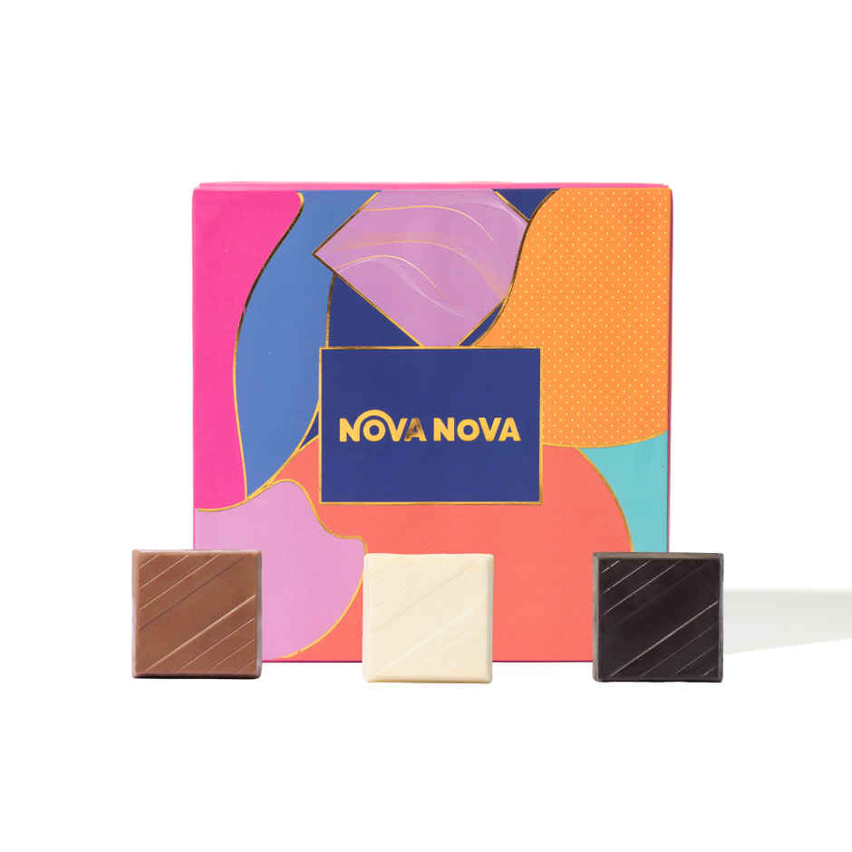 Nova Nova Chocolate Barfi Gift Box Combo