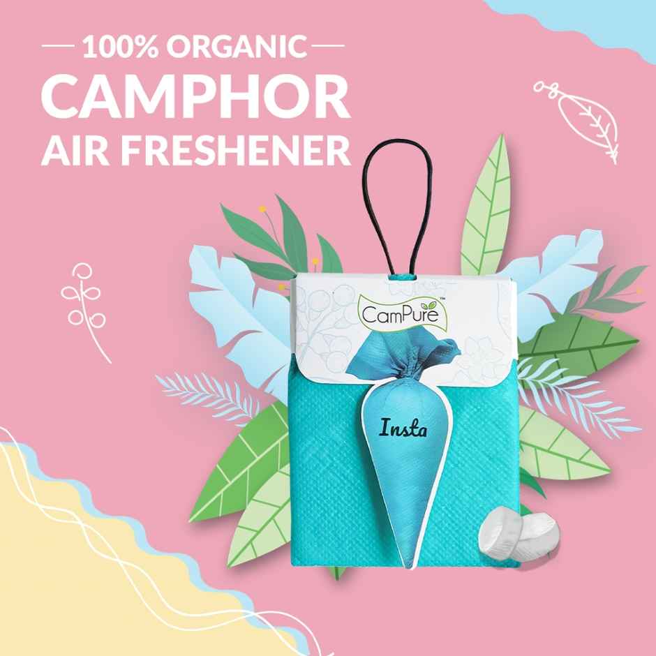 Campure Original Insta Cone Camphor Car Air Freshener